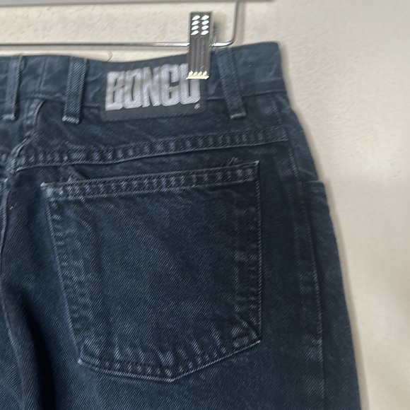 VTG 80s Bongo Jeans Ultra High Waist Straight Leg Black Sz 13 (28) 90s  USA Made - Picture 12 of 15